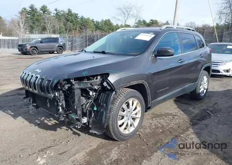2014 Jeep Cherokee Limited from USA, damaged, VIN 1C4PJMDS7EW276842